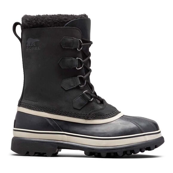 Sorel Caribou Men\'s Waterproof Nubuck Insulated Winter Boots Black Stone Size 11 main image 11